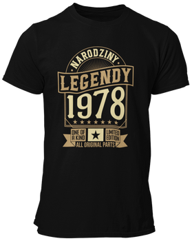 Narodziny Legendy 1978 -  Koszulka męska