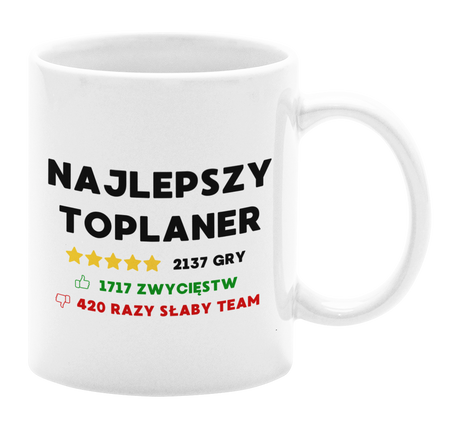 Najlepszy Toplaner - Kubek 330ml