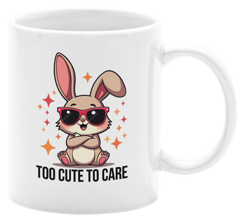Too Cute to Care  - Kubek 330ml