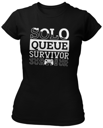 Solo Queue Survivor -  Koszulka damska