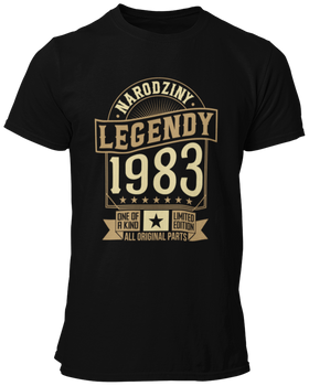 Narodziny Legendy 1983 -  Koszulka męska