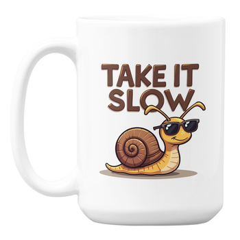 Take it slow  - Kubek 450ml
