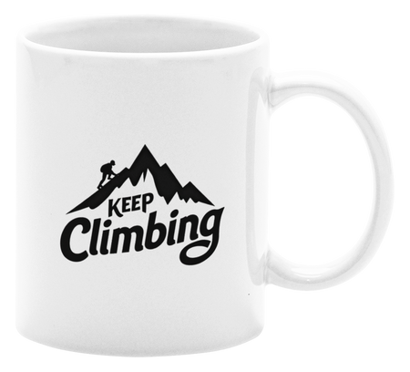 Keep Climbing  - Kubek 330ml