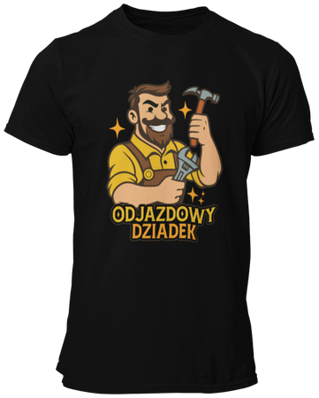 Odjazdowy Dziadek -  Koszulka męska