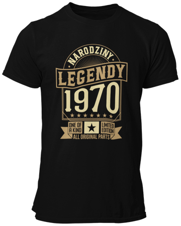 Narodziny Legendy 1970 -  Koszulka męska