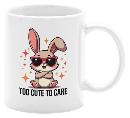 Too Cute to Care  - Kubek 330ml