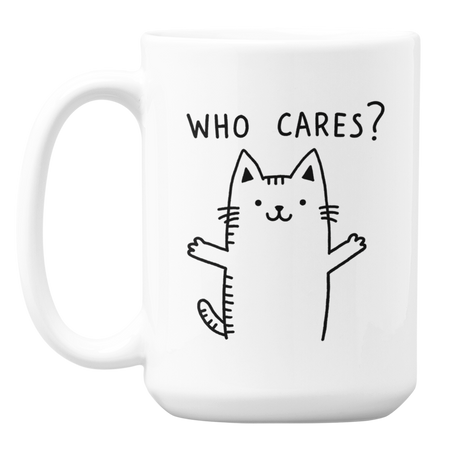 Who cares?  - Kubek 450ml
