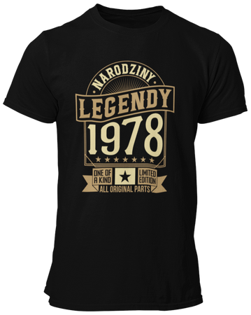 Narodziny Legendy 1978 -  Koszulka męska