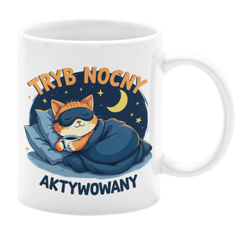 Tryb Nocny Aktywowany - Kubek 330ml