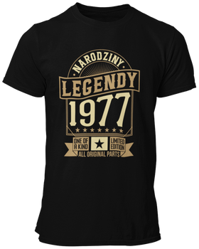 Narodziny Legendy 1977 -  Koszulka męska