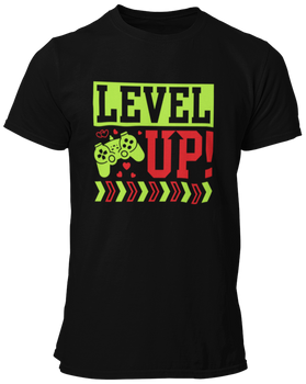 LEVEL UP - Koszulka męska