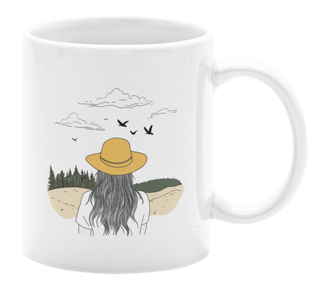 Widok z kapelusza - Kubek 330ml