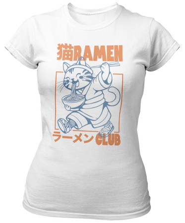 Ramen Club: Neko Edition -  Koszulka damska
