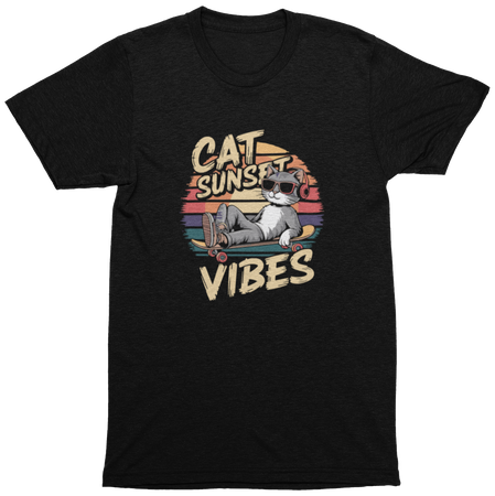 Cat Sunset Vibes -  Koszulka dziecięca
