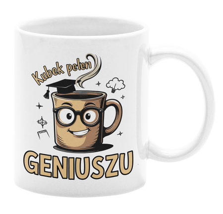 Kubek Pełen Geniuszu - Kubek 330ml