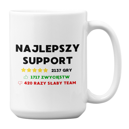 Najlepszy Support - Kubek 450ml