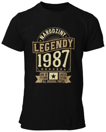 Narodziny Legendy 1987 -  Koszulka męska