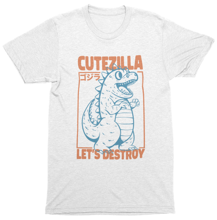 CUTEZILLA: LET’S DESTROY -  Koszulka dziecięca