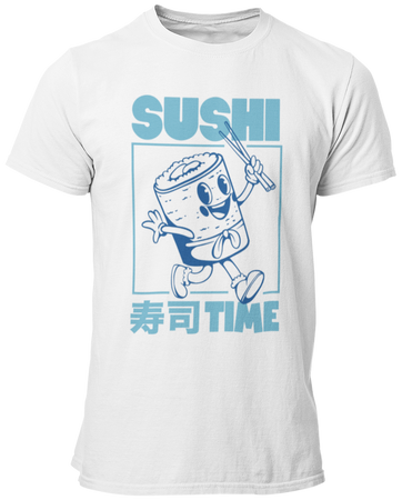 Sushi Time: Roll With It - Koszulka Męska