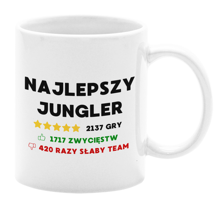 Najlepszy Jungler - Kubek 330ml