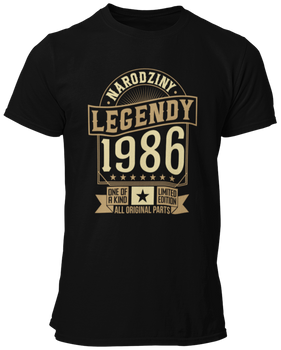 Narodziny Legendy 1986 -  Koszulka męska