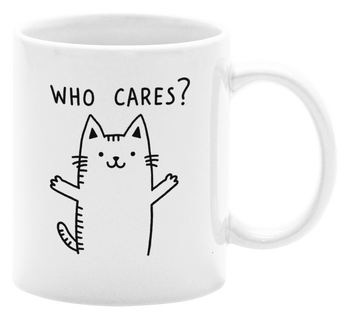Who cares?  - Kubek 330ml