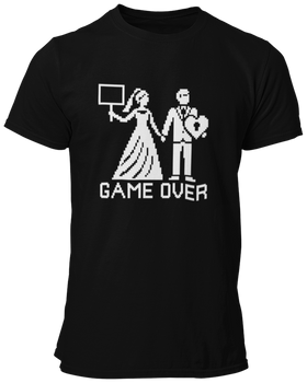 GAME OVER - Koszulka męska