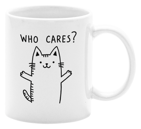Who cares?  - Kubek 330ml
