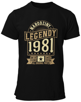 Narodziny Legendy 1981 -  Koszulka męska