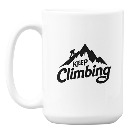 Keep Climbing  - Kubek 450ml