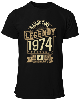 Narodziny Legendy 1974 -  Koszulka męska