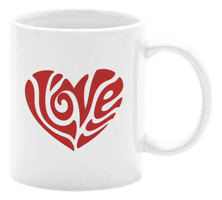 Love w stylu retro - Kubek 330ml