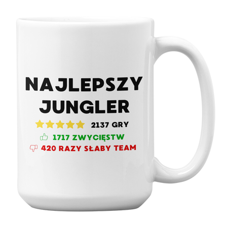 Najlepszy Jungler - Kubek 450ml
