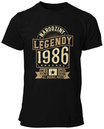 Narodziny Legendy 1986 -  Koszulka męska