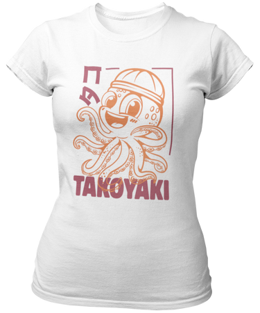 Takoyaki: Octopus On Duty -  Koszulka damska