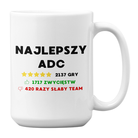 Najlepszy ADC - Kubek 450ml