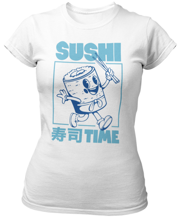 Sushi Time: Roll With It -  Koszulka damska
